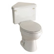 Patriot 17 Inch Triangle El Convenient Height Toilet