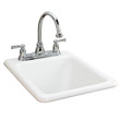 Salerno Bar/Prep Sink with 3 Faucet Holes