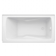 Cabrillo 60 Inch by 32 Inch Integral Apron Air Bath