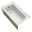 Patriot 60 Inch by 36 Inch Integral Apron Soaking Tub