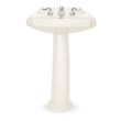 Darrow Pedestal Sink - 4" Centers